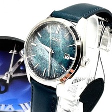 CITIZEN Men's Watch NB1060-12L Mechanical Silver foil Lacquered Dial Model