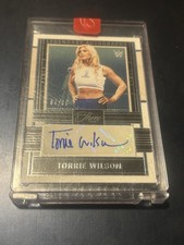 2024 Panini Three WWE Divas Torrie Wilson Legendary Auto /99 Wrestling Card 🔥