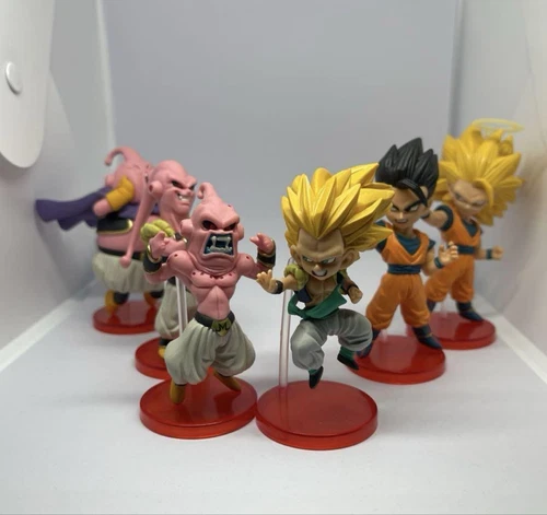 Dragon Ball Z WCF VS Majin Buu Set 6 piezas Goku Gotenks Ultimate Gohan Banpresto