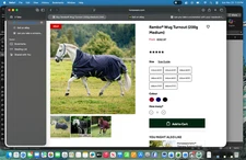 horse blanket Horseware Ireland Wug Medium Weight