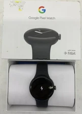 Google Pixel GQF4C SMart Watch with Fitbit Black Has Box (GAL156962)