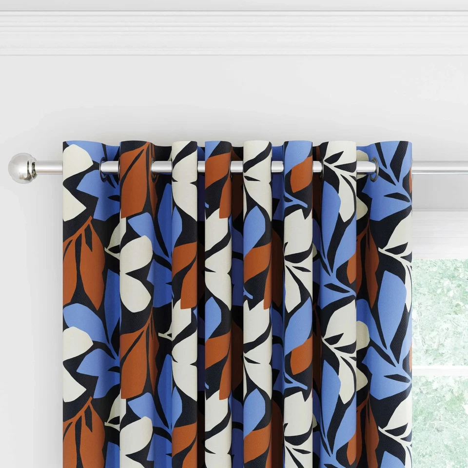 Helena Springfield Simply Scandi Otto Lined EYELETS Curtains, W167 DROP183cm - Image 3 of 4