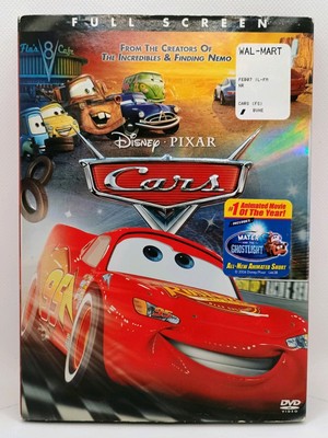 Disney Pixar Cars 2006 DVD Widescreen Edition with Mater Ghostlight Short Film