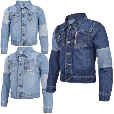 Kinder Neue Mode Denim Jacke Jeans Bomber Mantel Für Jungen Alter 3-13 Jahre