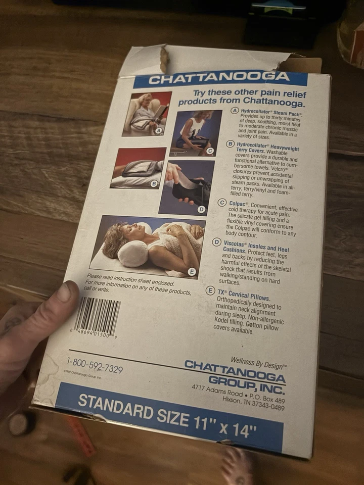 Chattanooga ColPac Cold Therapy, Blue Vinyl, Standard-Size 11”x14”/ 28cm x 36cm - Image 3 of 4