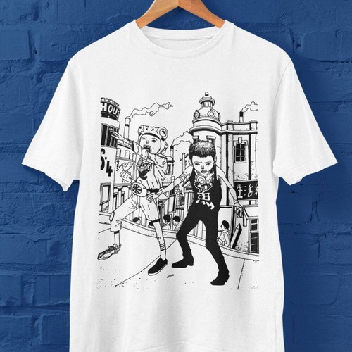 Nueva Camiseta Anime Cuello Redondo, Taiyo Matsumoto, Tekkonkinkreet, Japonesa - Imagen 1 de 3
