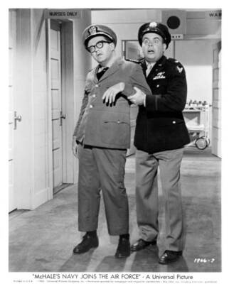 Joe Flynn And Tim Conway In MchaleS Navy Joins The Air Force 1965 OLD PHOTO 2