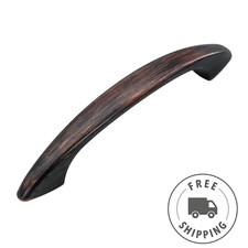 Cabinet Hardware Oil Rubbed Bronze Brushed Modern 3" Arch Handles Pulls