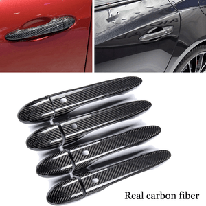 8 pcs Carbon Fiber Style Door Handle Cover Car Carbon Fiber Style Exterior Door Handle Cover for Cars 8 pcs Carbon Fiber Style Door Handle Cover Car Carbon Fiber Style Exterior Door Handle Cover for Cars