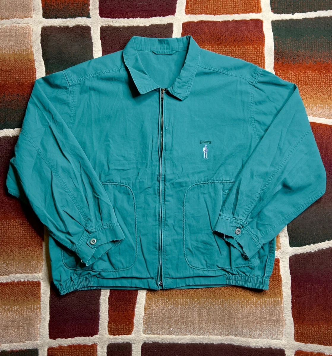 Vintage Bench Compy Ltd jacket size large 90s Fade bomber co jacket coat bomber