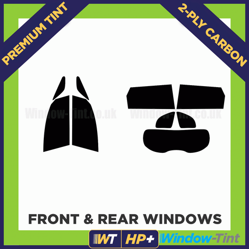 For Kia Carens 2013+ Carbon Pre Cut Window Tint Full Premium 2-ply HP+ - Picture 2 of 10