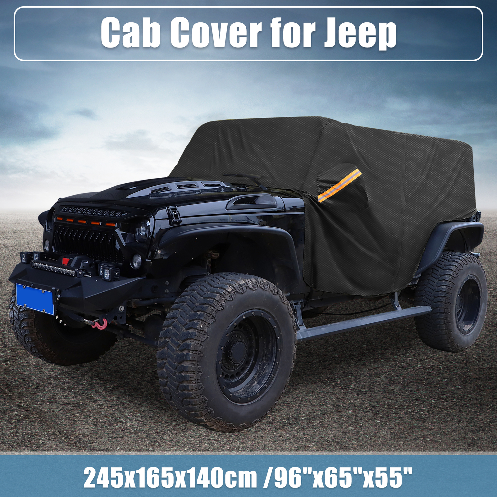 Cab Car Cover for Jeep Wrangler JK JL Hardtop 2 door 20072021 W/ Door Zipper eBay