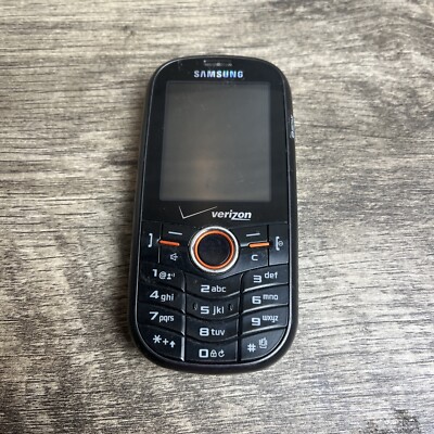 Samsung Verizon BLACK Cell Phone Slider SCH-U450  ONLY 