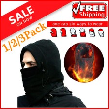 Winter Warm Balaclava Fleece Neck Warmer Hood Cap Ski Face Mask for Cold Weather