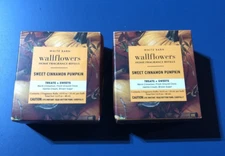 Bath and Body Works Home Fragrance Refills, Sweet Cinnamon Pumpkin, 2 Packs of 2
