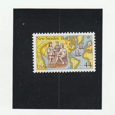 Scott  # C117 US  Air Mail  New Sweden    M/NH O/G