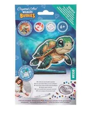 Turtle "Ocean" Crystal Art Buddies Kit Craft Buddy New