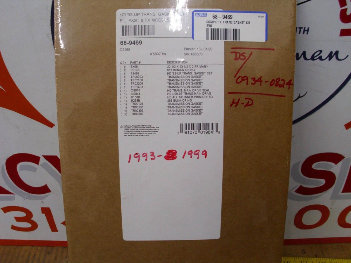 Cometic Gasket 68-9469 Transmission Gasket Kit 1993-1999 H-D FLT