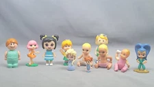 Baby Infant Blonde + Happy Town Figure + Elsa + others