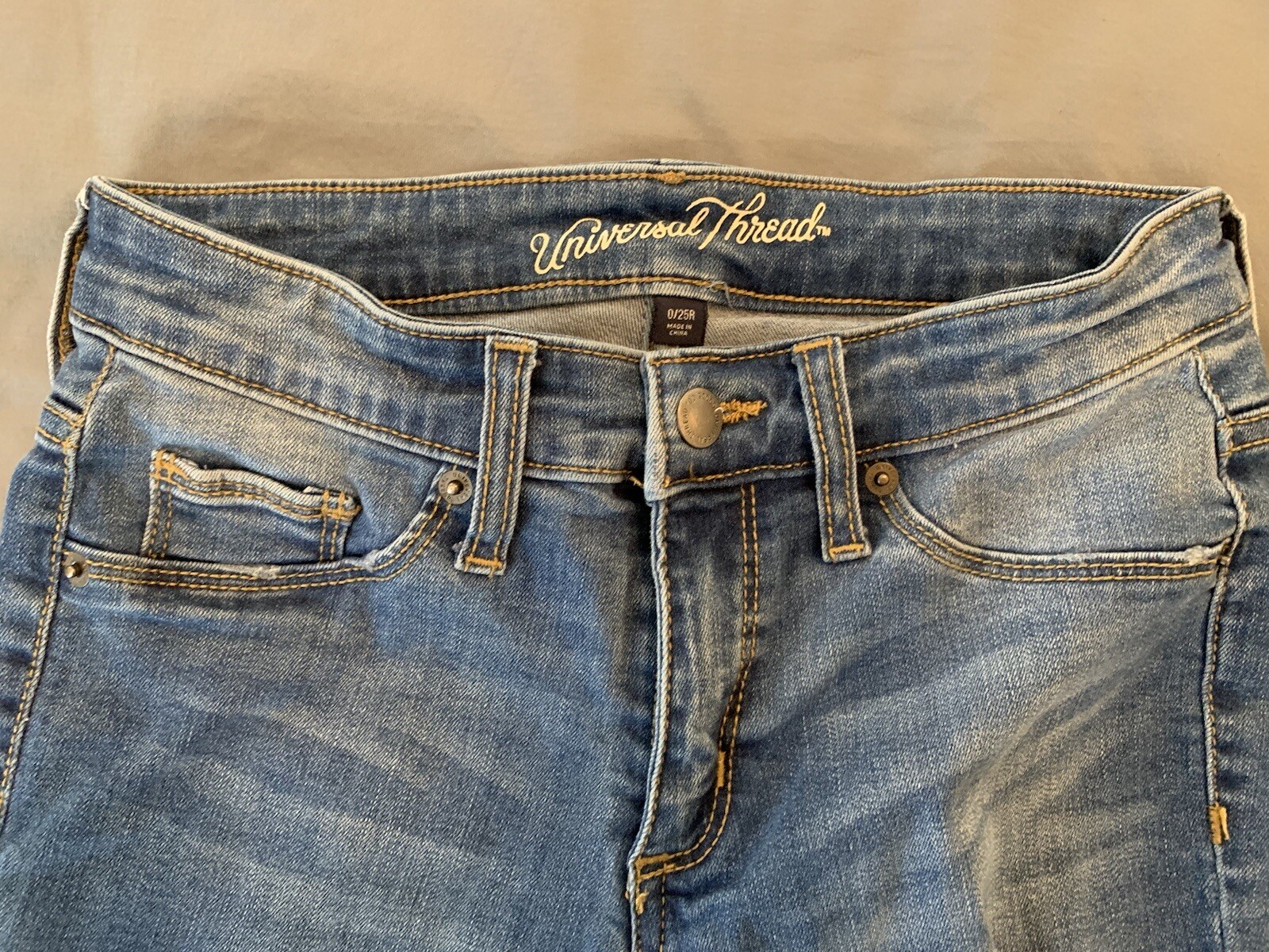 Universal Thread High Rise Jegging Distressed Jun… - image 3