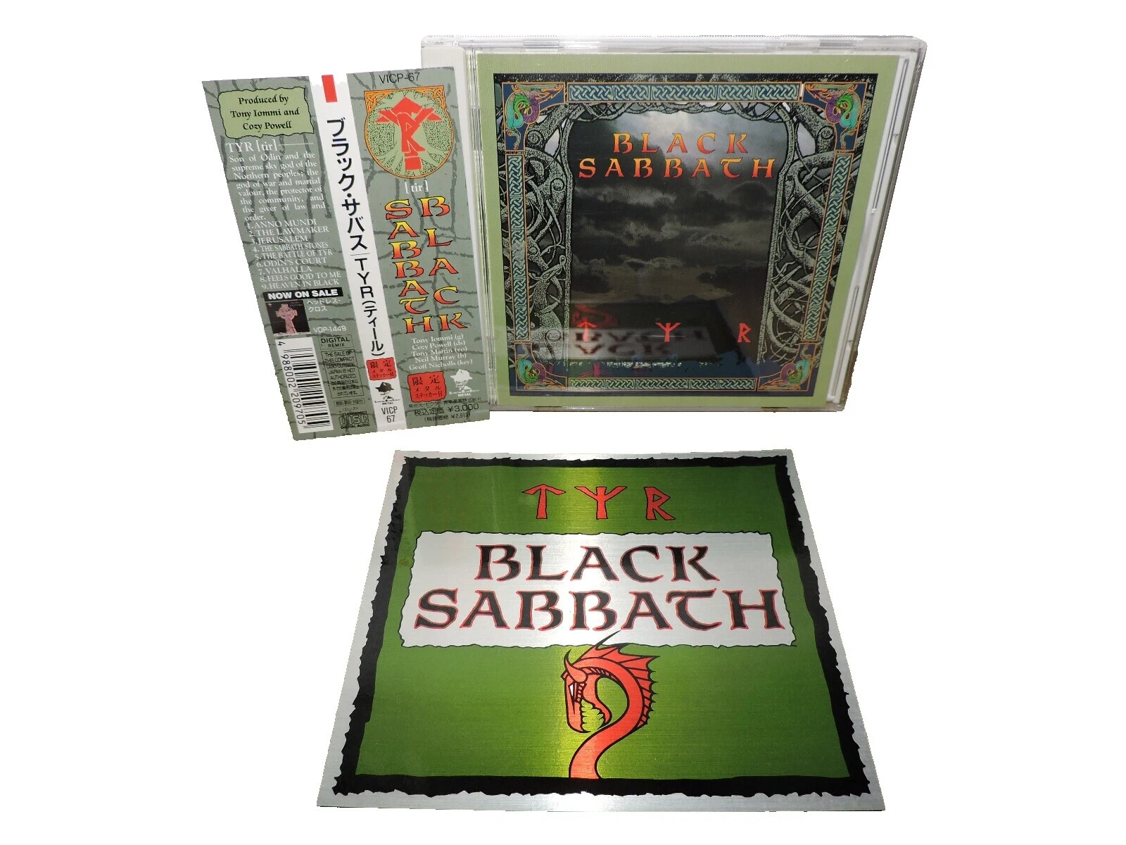 Black Sabbath CD de música de edición limitada