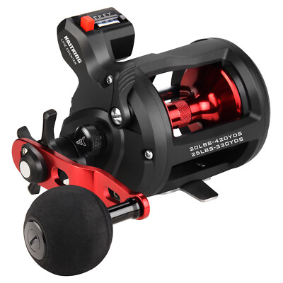 KastKing Rekon 20 Line Counter Trolling Fishing Reel Up to 30 LBs
