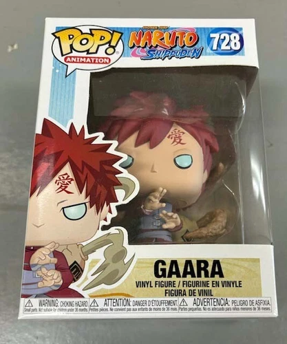New Funko Pop Animation 728 Gaara Naruto Shippuden Anime Vinyl Figure Vaulted