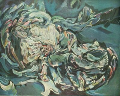 The Tempest by Oskar Kokoschka Austrian   Art Print  1960 