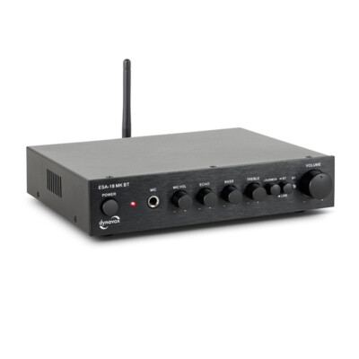 DYNAVOX ESA-18 MK BT HiFi Amplifier Black 2 x 75W Integrated Amplifier BT V5.0
