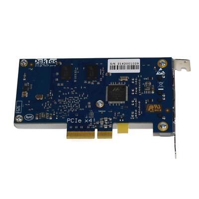 Dektec DTA-2162 TSoIP Advanced Network Card with Dual GigE Ports PCIe