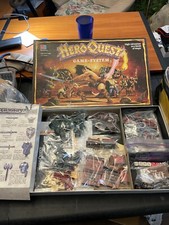 Heroquest Boardgame 1989 MB Games Milton Bradley with Extras READ DESCRIPTION