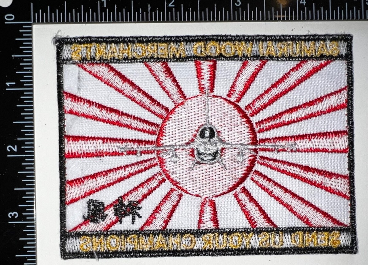 USAF 14th Fighter Squadron Samurai Wood Merchants Send Us Your