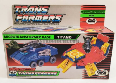 TRANSFORMERS MICROMASTERS GROUNDSHAKER VINTAGE '90 HASBRO GIG COMPLETE IN BO
