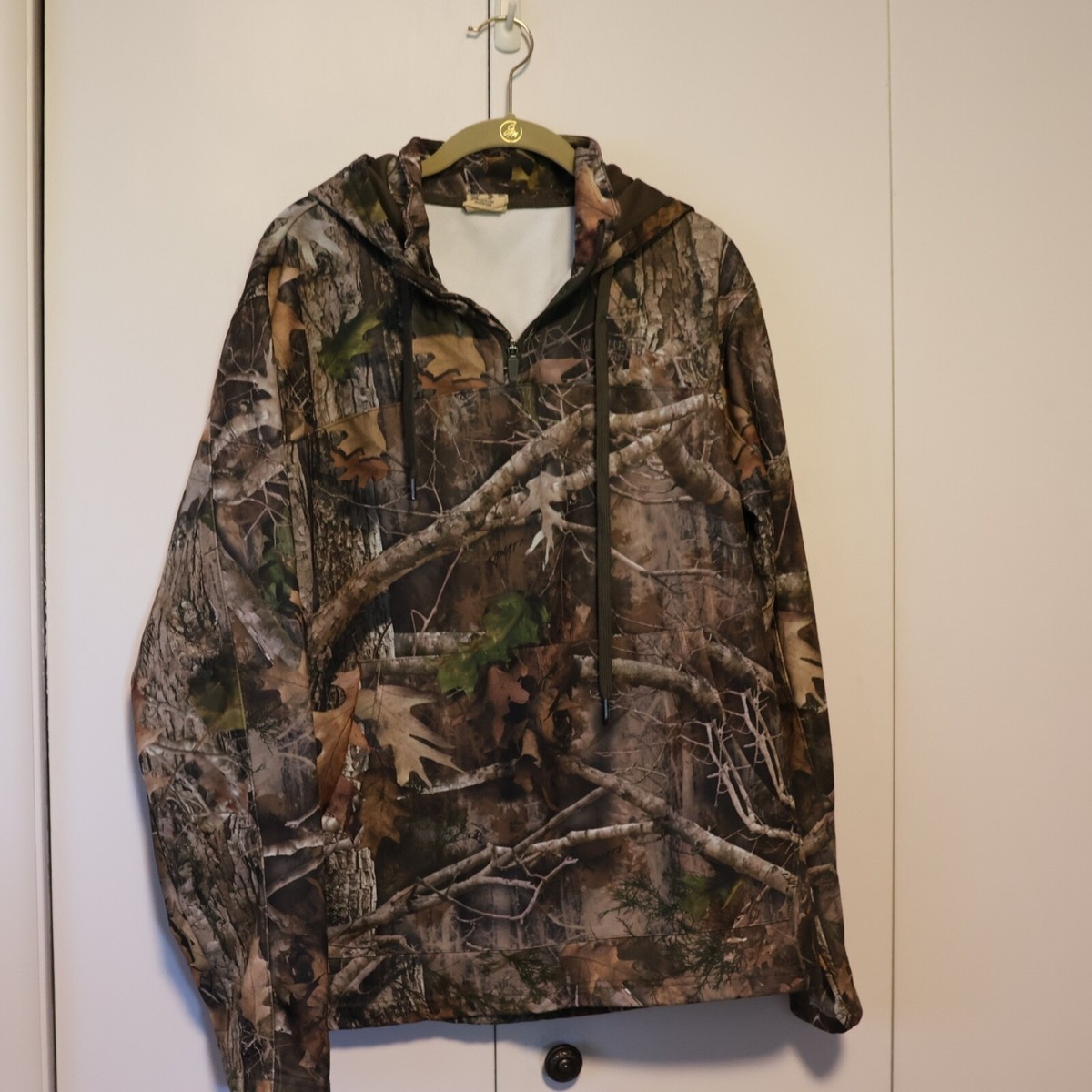 Red Head Hoodie Mens Medium Camo Pullover Active Hunting Jacket