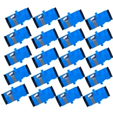 SC to SC Simplex Single Mode Fiber Optic Connector Adapter QTY 20