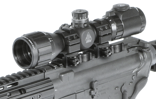 Compact Rifle Scope UTG Leapers 3-9X32 Bug Buster w/Picatinny Rings 2" Sunshade - Picture 3 of 5