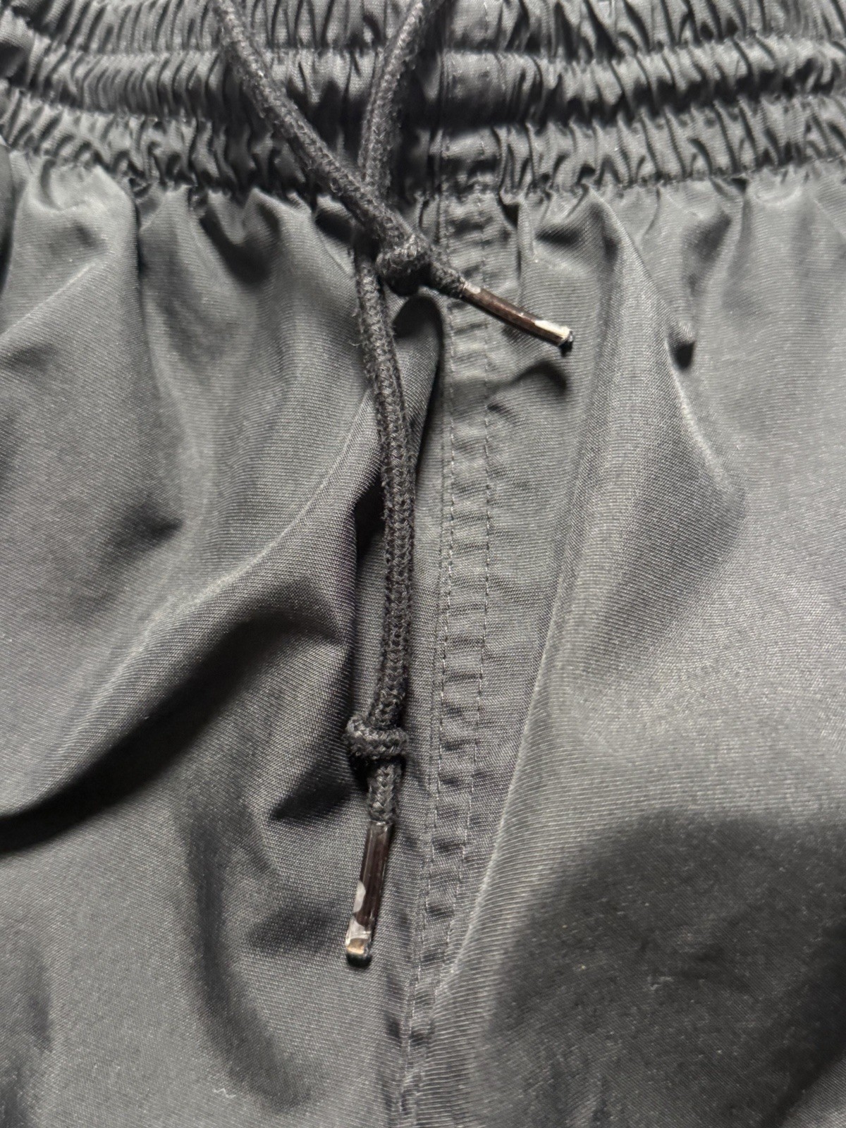 Nike Track Pants Mens XL Black White Striped Mesh Lined Y2K Warm Up Running thumbnail 5