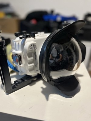 Unterwasserkamera Set Sony  A6000 Seafrogs Sealine Dom Port INON Blitz