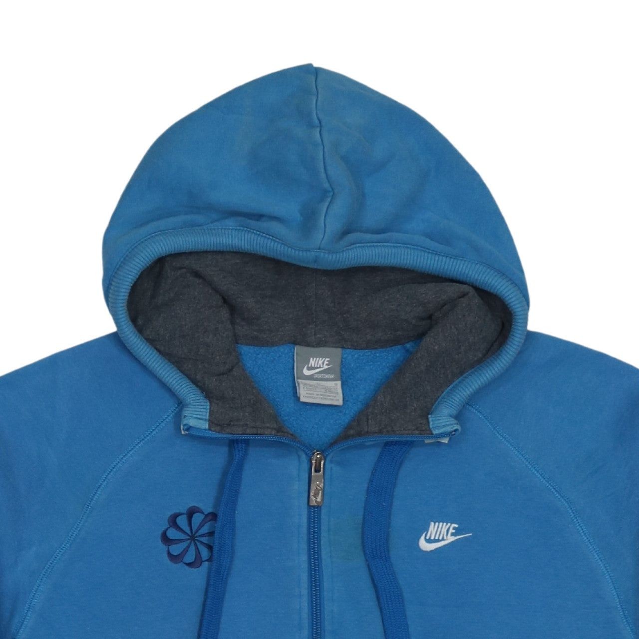 Nike Blue Hoodie Mens L image 3