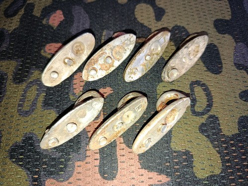 Lot Of 7x WW2 German Wehrmacht Mess Kit Relic Parts From Kurland - 第 6/6 張圖片
