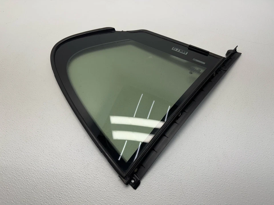 BMW 528i 535i 550i M5 F10 2011-2016 puerta trasera izquierda cuarto cristal ventana OEM Foto 2 de 4