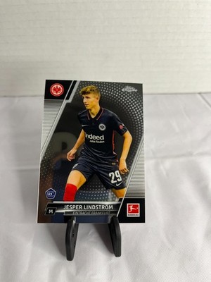 2022 Topps Chrome Bundesliga Jesper Lindstrom #37 Rc Eintracht Frankfurt