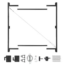 Adjust-a-gate Steel Frame Gate Building Kit 36-60 Wide Opening Up To 7 High Adjust-a-gate Steel Frame Gate Building Kit 36-60 Wide Opening Up To 7 High