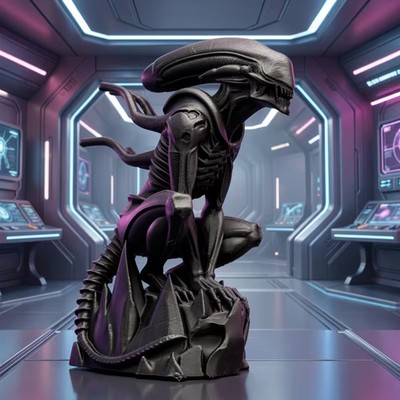 Alien Figure Alien Vs Predator Figurine Action Figure Statue