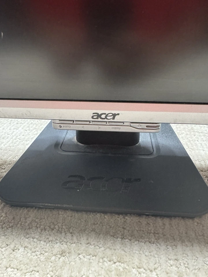 Acer 2016W LCD Monitor - Image 3 of 4