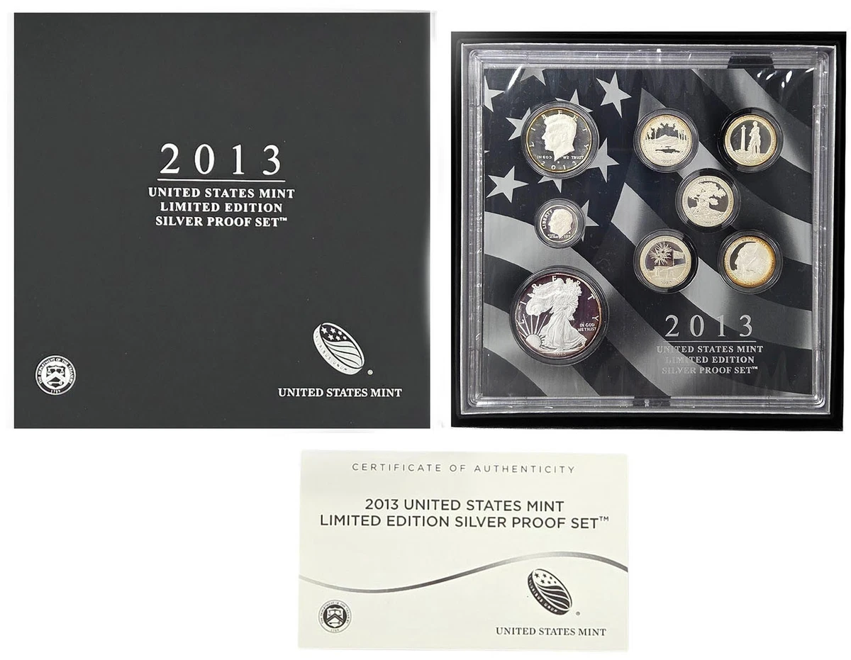 25+ U.S. Mint Silver Coin Proof Sets 2013 for sale | Updated Oct 2026