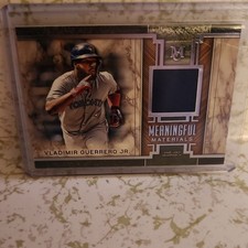 2024 Topps Museum Collection Meaningful Material Relics Vladimir Guerrero Jr. #