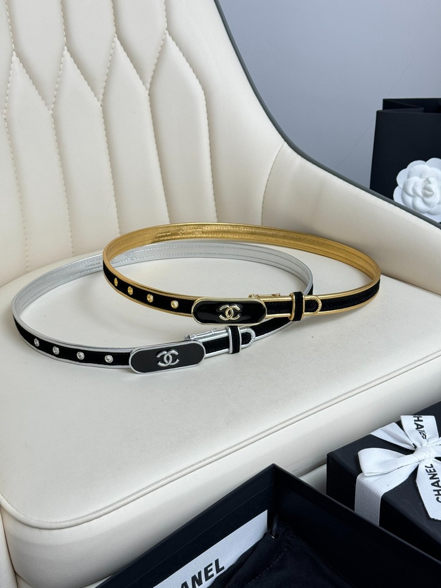 Chanel belt women authentic belt Size:75-110 Width:3.0cm/1.18in | eBay