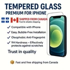 Tempered glass screen protector for iPhone 11 12 13 14 15 16 Pro Plus Max
