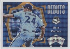 2021 Panini Mosaic Debuts Fluorescent Orange Prizm 70/99 Nate Pearson #PD9 0i1b